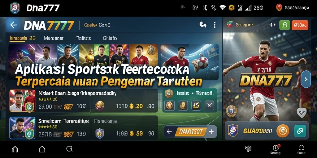 Tampilan gameplay Sportsbook yang menarik dan interaktif.