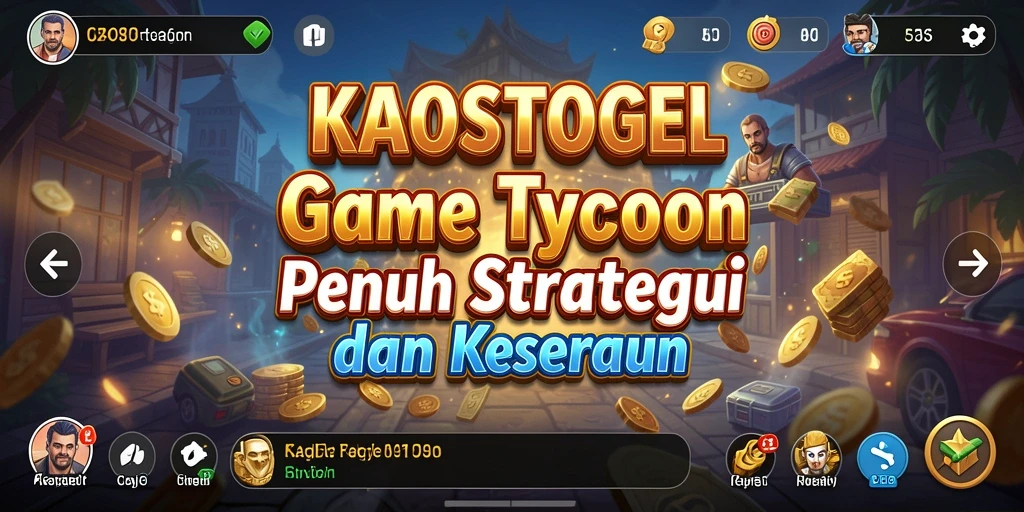 Tampilan gameplay menarik dari KAOSTOGEL yang penuh strategi.