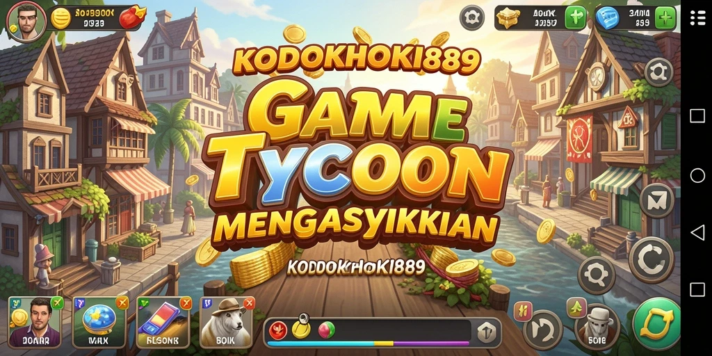 Tampilan menarik dari gameplay KODOKHOKI889 dengan fitur Tycoon yang inovatif.