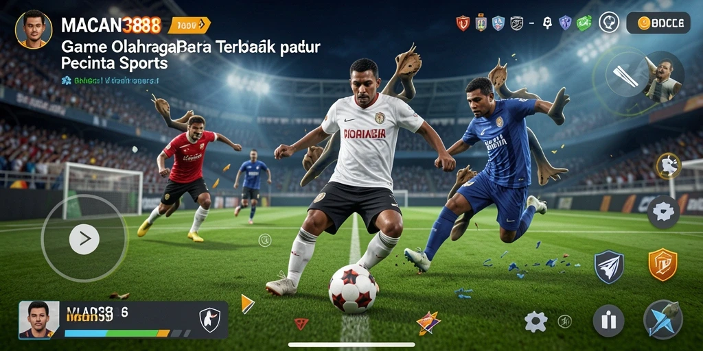 Tangkapan layar dari gameplay <strong>MACAN388</strong> yang menunjukkan aksi seru dalam permainan olahraga.