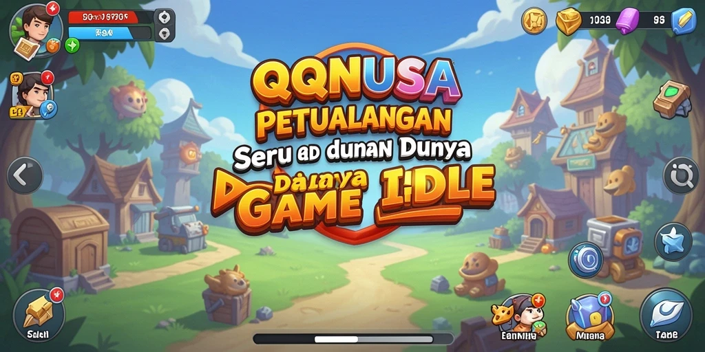 Tampilan gameplay QQNUSA yang menyenangkan dan interaktif.