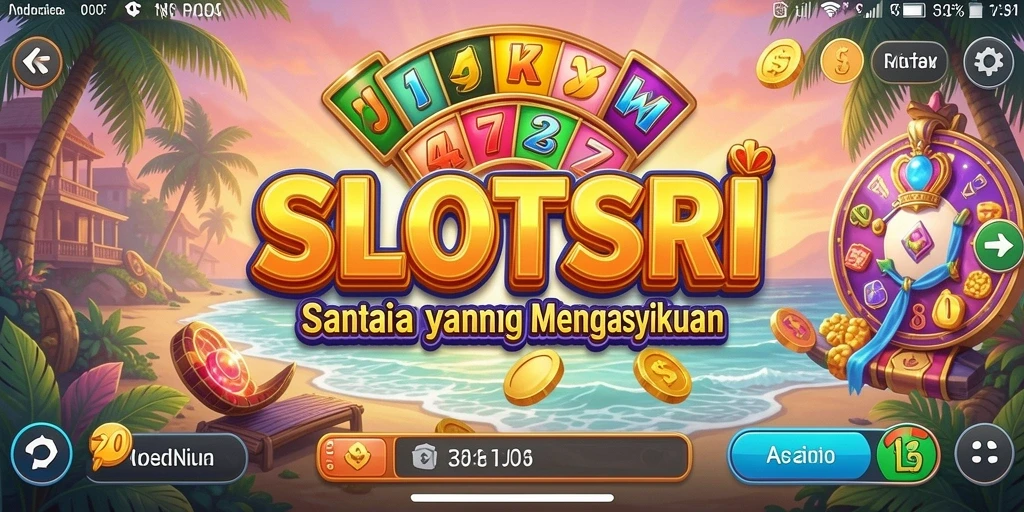 Tampilan menarik gameplay SLOTSRI yang menghibur dan penuh warna.