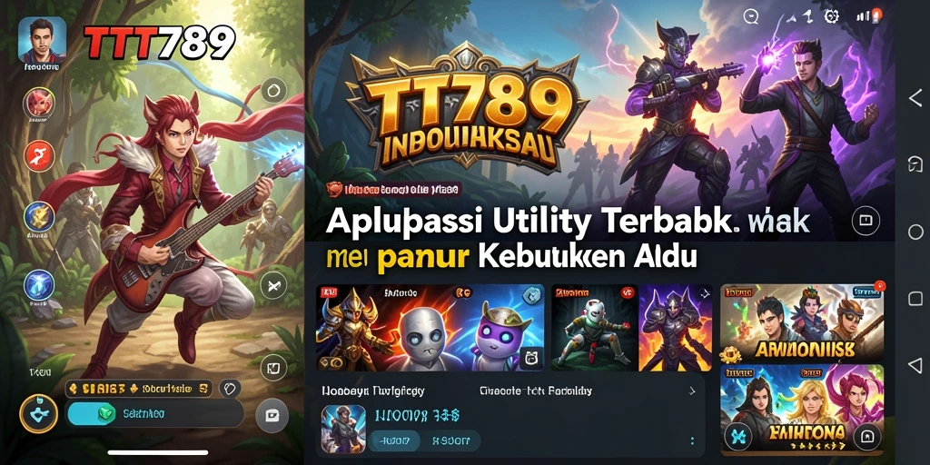 Tampilan antarmuka TT789 yang modern dan intuitif.